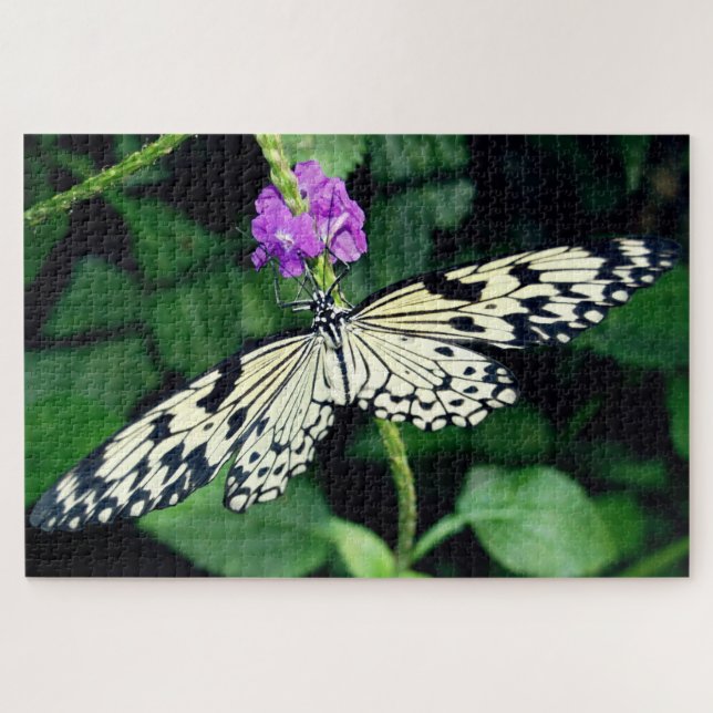Puzzle Paperkite blanc papillon (Horizontal)