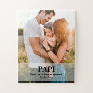 Puzzle Papi Spanish Daddy Merci cadeau photo