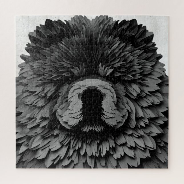 Puzzle PAPIER MIRAGE Chow noir (Vertical)