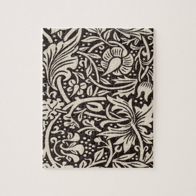 Puzzle Papier peint floral Narcisse William Morris (Vertical)