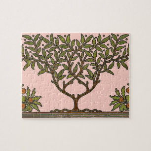 Puzzle Papier peint frise d'arbre de William Morris