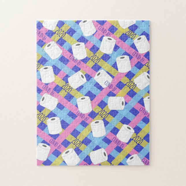 Puzzle Papier toilette Rouleaux 2020 Convid Keepsaké (Vertical)