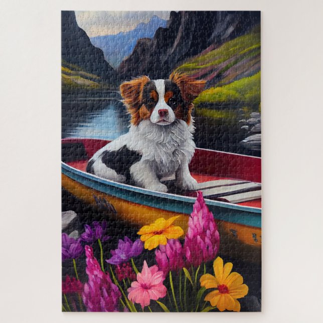 Puzzle Papillon à la pagaie : une aventure Pittoresque (Vertical)