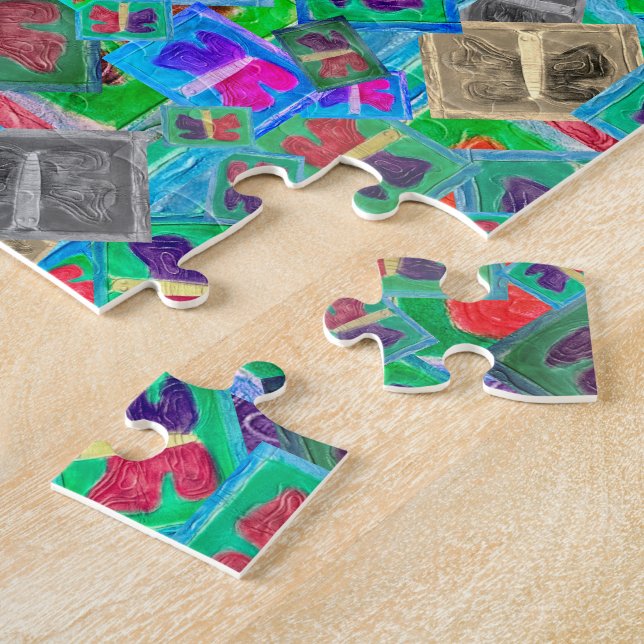 Puzzle Papillon coloré Multi Challenge | (Côté)
