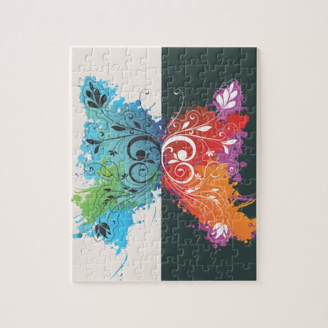 Puzzle Papillon de Psychadelic (Vertical)