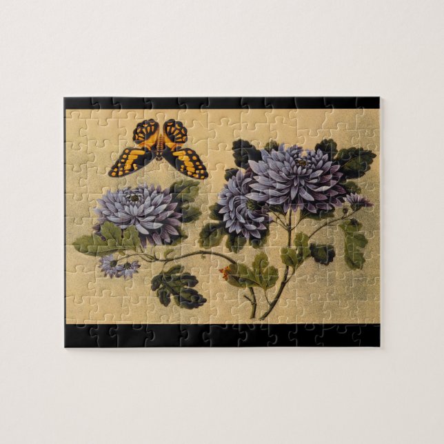 Puzzle Papillon et artist_The inconnu l'Orient de (Horizontal)