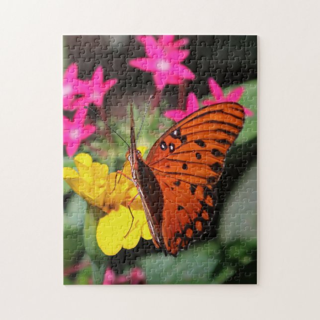 Puzzle Papillon fritillaire du Golfe (Vertical)