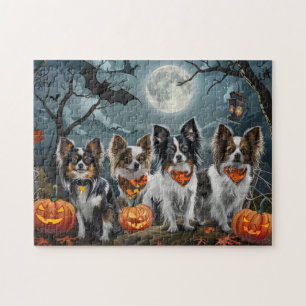 Puzzle Papillon Halloween Éffrayant