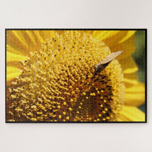Puzzle Papillon Hespérie et Tournesol (Horizontal)