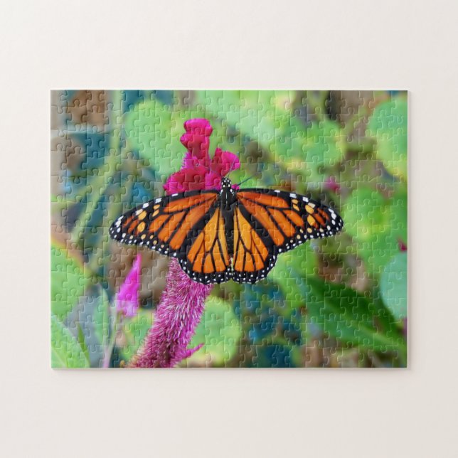 Puzzle Papillon monarque (Horizontal)