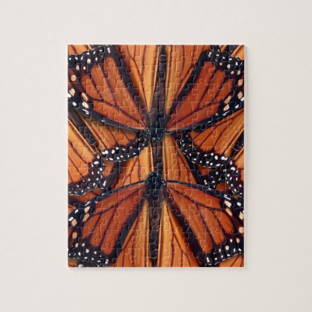 Puzzle papillon monarque (Vertical)