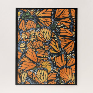Puzzle papillon Monarque
