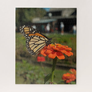 Puzzle Papillon Monarque Orange Pendant La Migration Du C