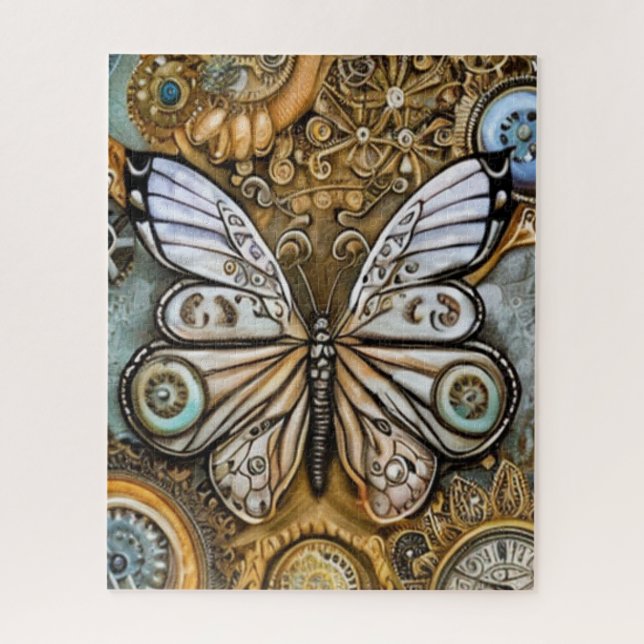 Puzzle Papillon vapeur (Vertical)