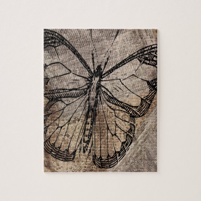 Puzzle Papillon vintage (Vertical)