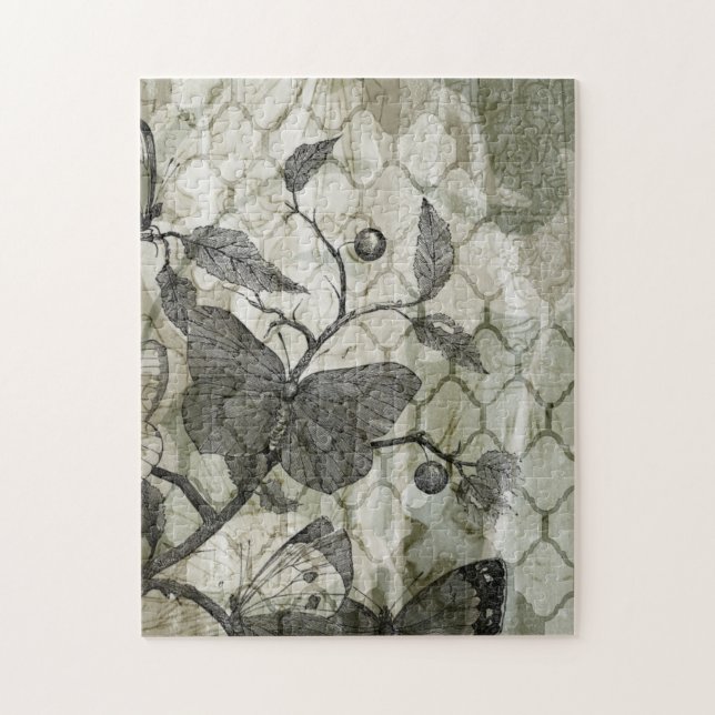 Puzzle Papillons Arabesques I (Vertical)