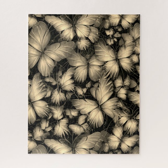 Puzzle Papillons d'or (Vertical)
