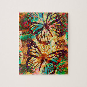 Puzzle Papillons Monarque Tee