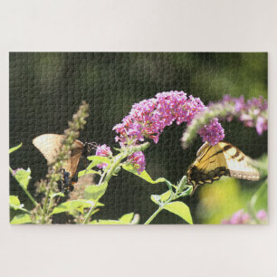 Puzzle Papillons Swallowtail noir et jaune