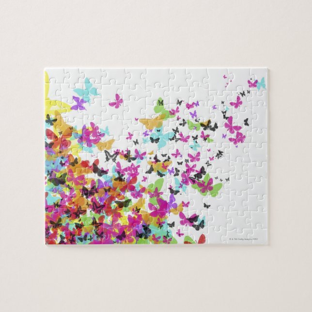Puzzle Papillons volants (Horizontal)