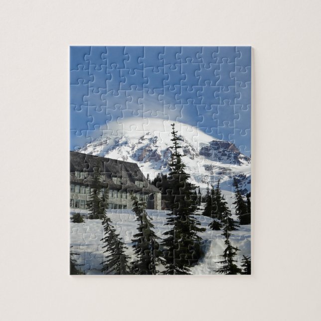 Puzzle Paradis chez le mont Rainier (Vertical)