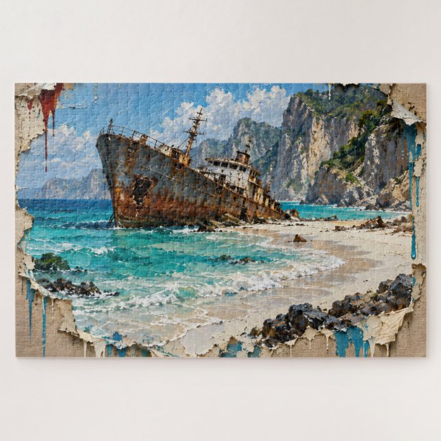 Puzzle Paradis et rouille (Horizontal)