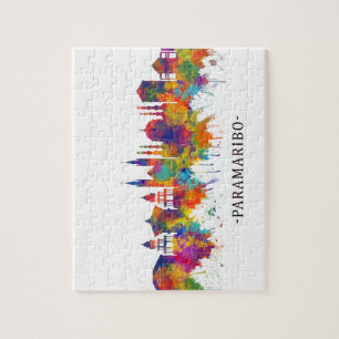 Puzzle Paramaribo suriname Skyline