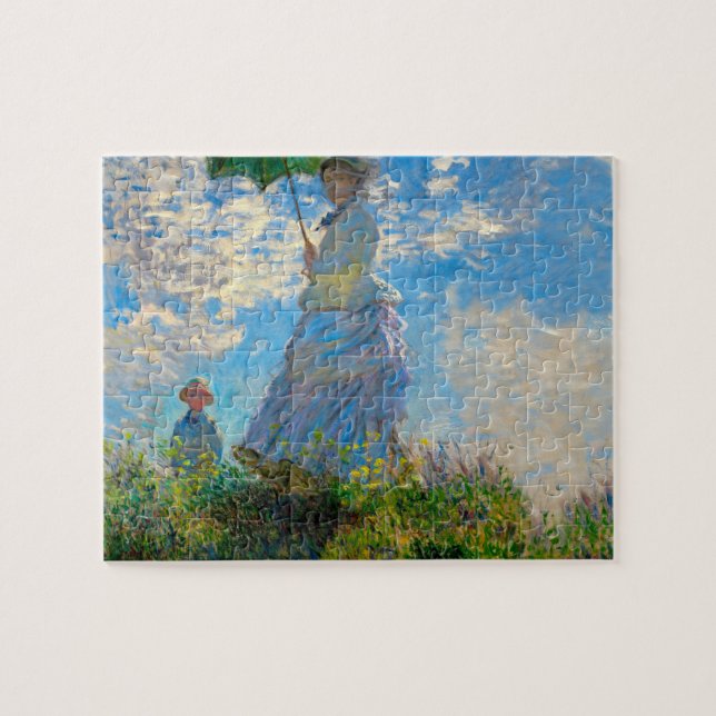 Puzzle Parasol Monet Femme Impressionnisme (Horizontal)