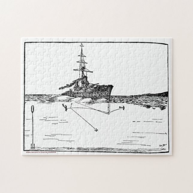 Puzzle Paravane (Horizontal)