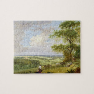 Puzzle Parc de Hackwood, Hampshire (huile sur la toile)