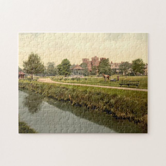 Puzzle Parc de Vivary, Taunton, Somerset, Angleterre (Horizontal)