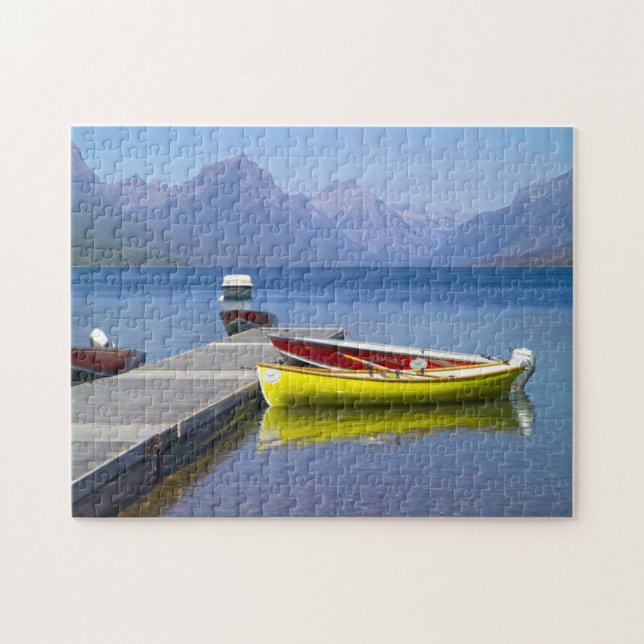 Puzzle Parc des glaciers du lac McDonald. (Horizontal)