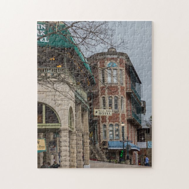 Puzzle Parc Du Bassin Et Appartements Flatiron (Vertical)