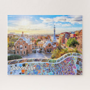 Puzzle Parc Guell, Barcelone, Espagne