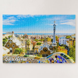 Puzzle Parc Guell, Barcelone, Espagne