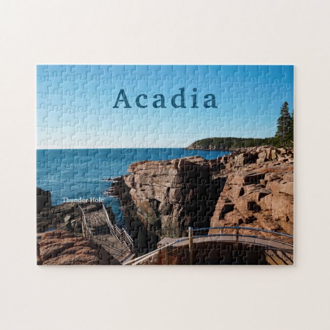 Puzzle Parc national Acadia Thunder Hole Maine (Horizontal)