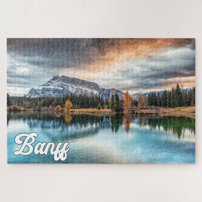 Puzzle Parc national Banff, Alberta, Canada (Horizontal)