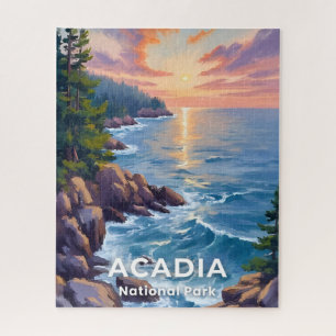 Puzzle Parc national d'Acadia   Maine Peinture Art de voy