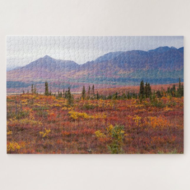 Puzzle Parc National De Denali, Alaska En Automne Pittore (Horizontal)