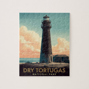 Puzzle Parc national de Dry Tortugas Phare Vintage