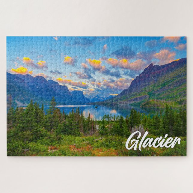 Puzzle Parc national de Glacier, Montana (Horizontal)