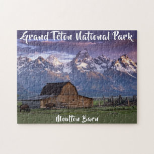 Puzzle Parc national de Grand Teton Moulton Barne Photo