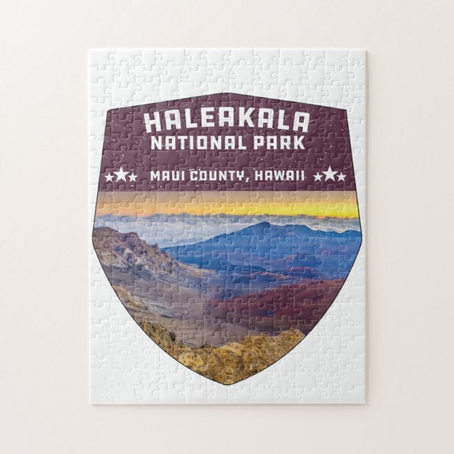 Puzzle Parc national de Haleakala Hawaii Volcano Souvenir (Vertical)