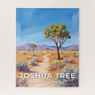 Puzzle Parc national de Joshua Tree Californie Aquarelle