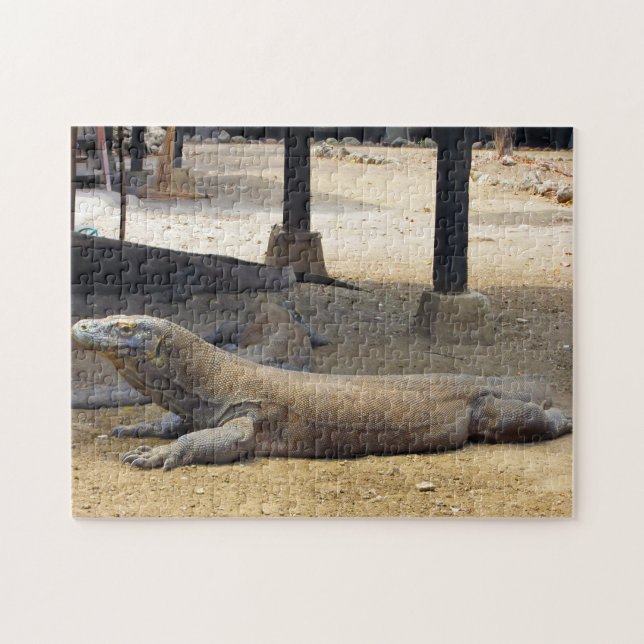 Puzzle Parc national de Komodo en Indonésie. (Horizontal)