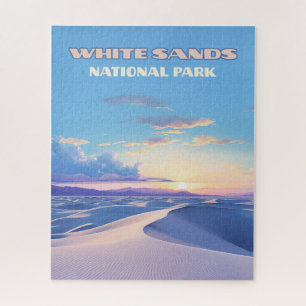 Puzzle Parc national de White Sands Sunset Dunes Nouveau