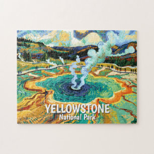Puzzle Parc national de Yellowstone Source chaude Art Van