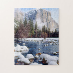Puzzle Parc national de Yosemite en hiver