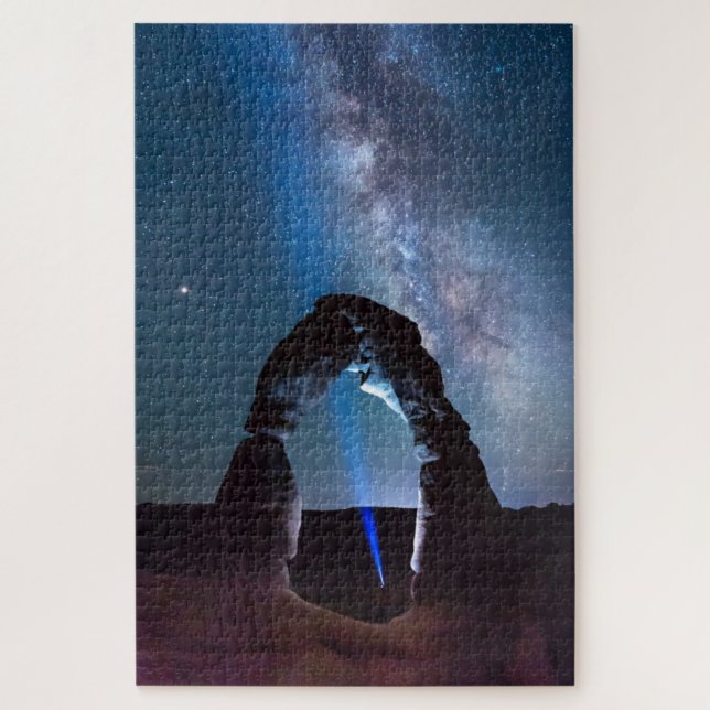 Puzzle Parc national des Arches la nuit MOAB (Vertical)