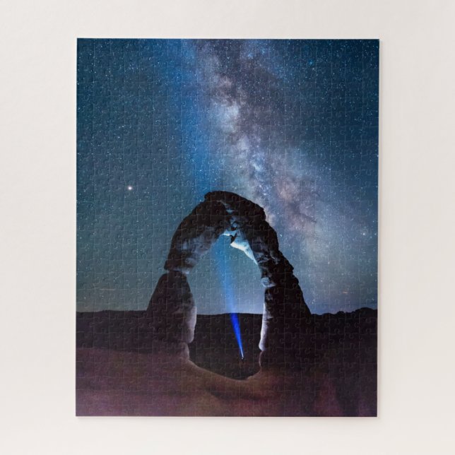 Puzzle Parc national des Arches la nuit MOAB (Vertical)